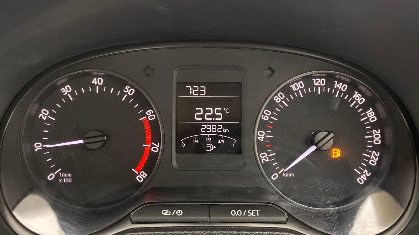 2020 Skoda Rapid ACTIVE 1.0 TSI, Petrol, Manual, 3,470 km, Odometer Image