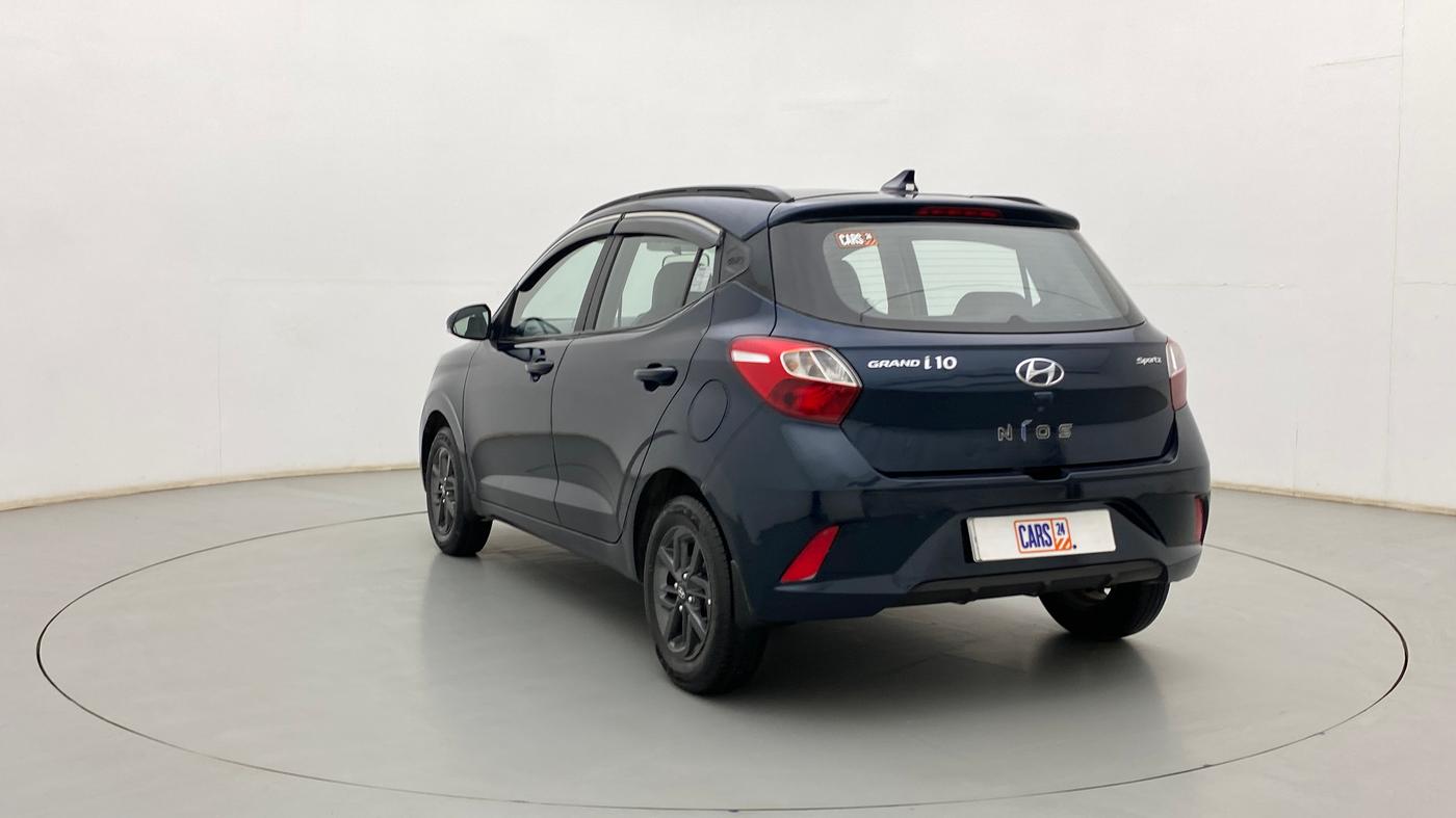 2020 Hyundai GRAND I10 NIOS SPORTZ 1.2 KAPPA VTVT, Petrol, Manual, 70,045 km, Left Back Diagonal