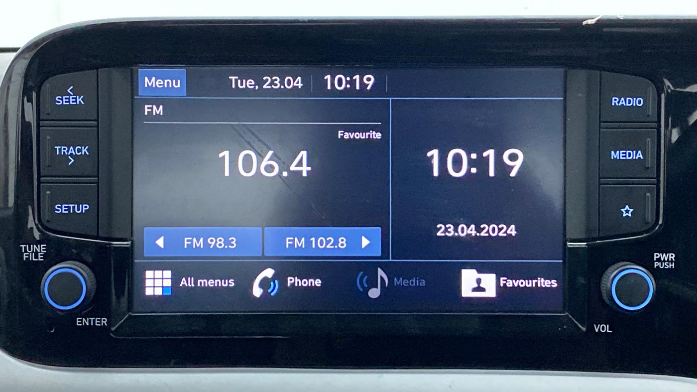 2020 Hyundai GRAND I10 NIOS SPORTZ 1.2 KAPPA VTVT, Petrol, Manual, 70,045 km, Infotainment System