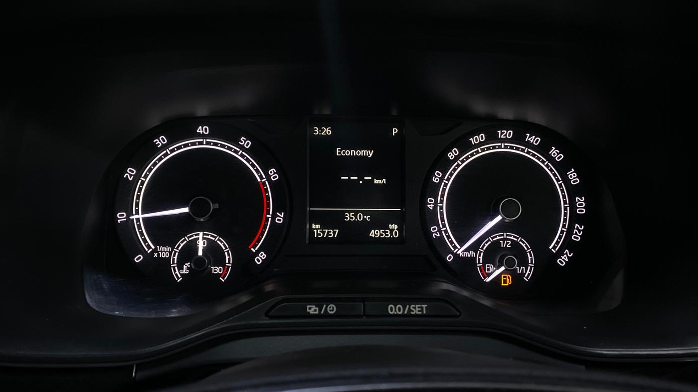 2022 Skoda KUSHAQ STYLE 1.0L TSI AT (6 AIRBAGS), Petrol, Automatic, 15,721 km, Odometer Image