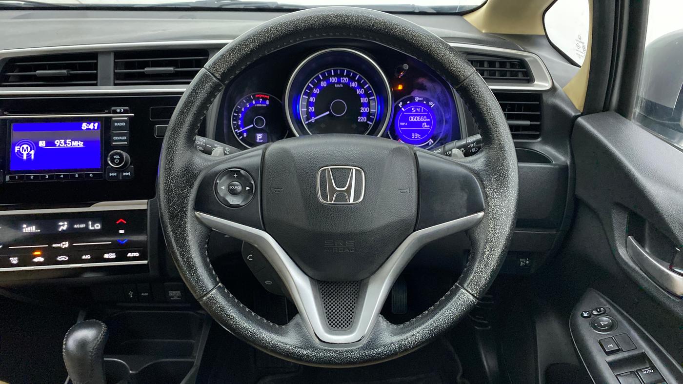 2016 Honda Jazz 1.2L I-VTEC V AT, Petrol, Automatic, 60,660 km, Steering Wheel Close Up