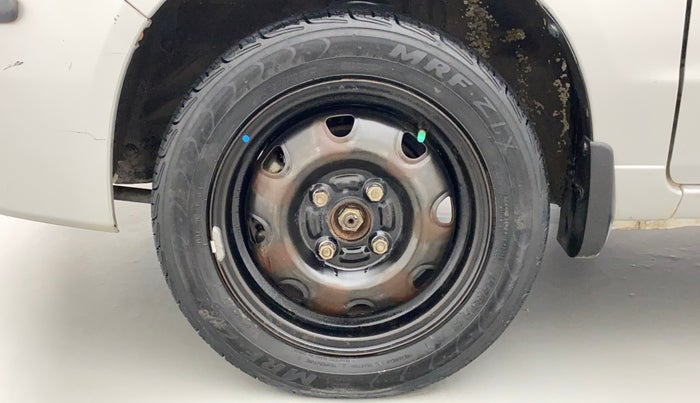 2014 Maruti Alto K10 VXI, Petrol, Manual, 81,446 km, Left Front Wheel