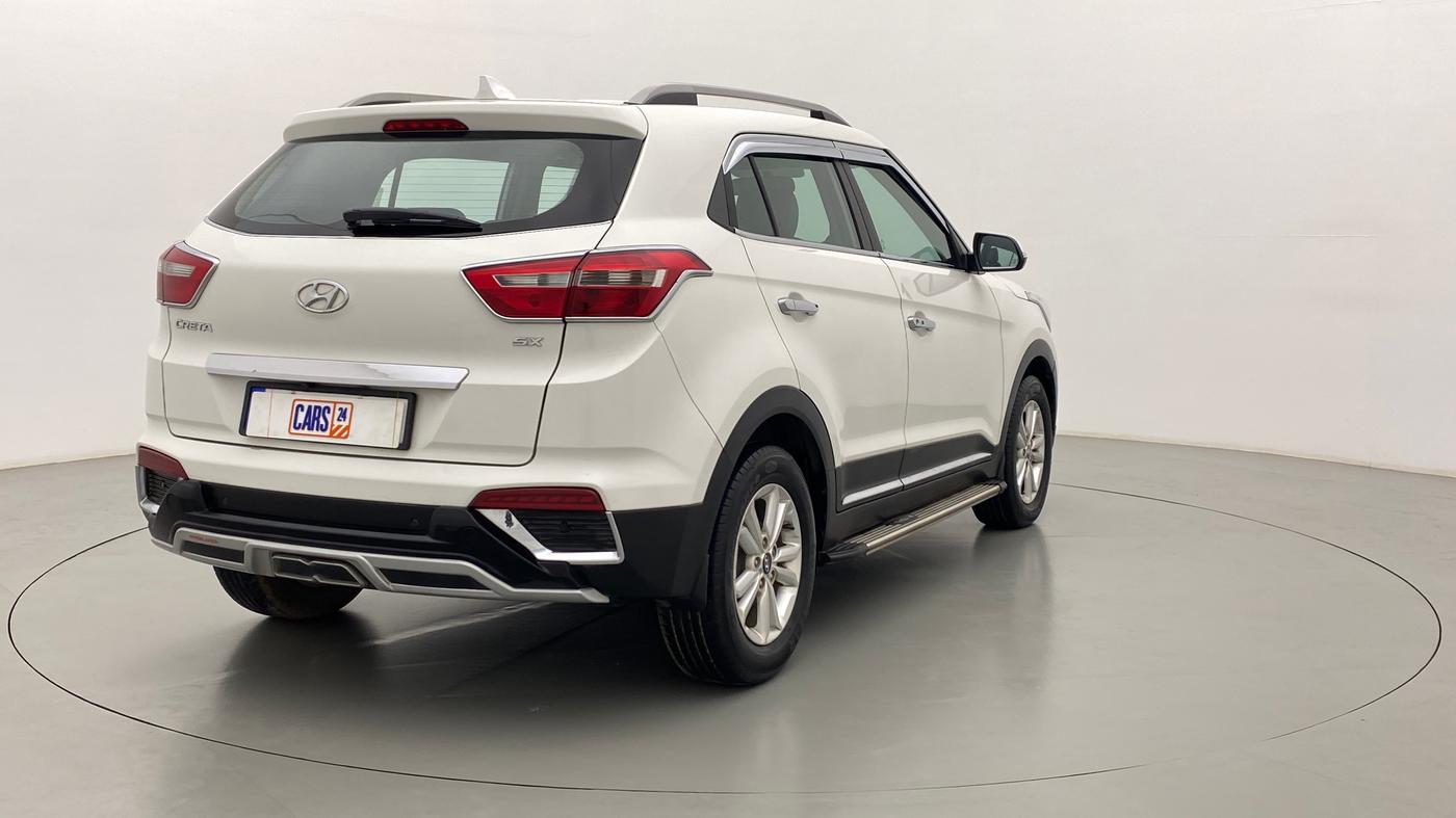 2018 Hyundai Creta 1.6 SX PLUS PETROL, Petrol, Manual, 21,431 km, Right Back Diagonal