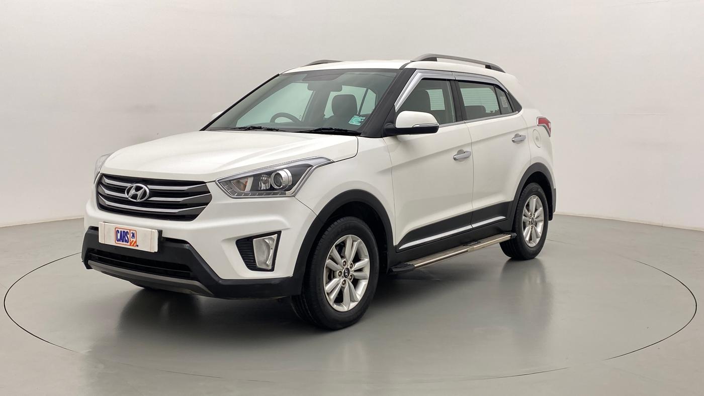 2018 Hyundai Creta 1.6 SX PLUS PETROL, Petrol, Manual, 21,431 km, Left Front Diagonal