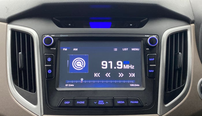 2018 Hyundai Creta 1.6 SX PLUS PETROL, Petrol, Manual, 21,431 km, Infotainment System