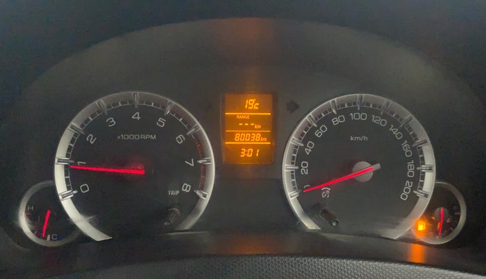 2014 Maruti Swift ZXI, Petrol, Manual, 80,033 km, Odometer Image