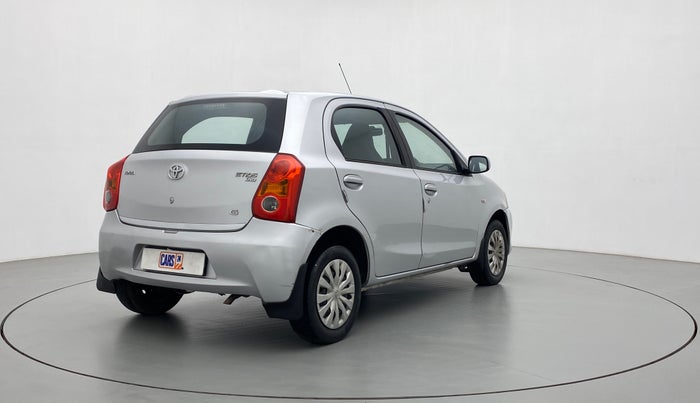 2012 Toyota Etios Liva G, Petrol, Manual, 42,595 km, Right Back Diagonal