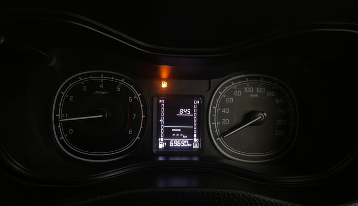 2020 Maruti Vitara Brezza LXI, Petrol, Manual, 69,679 km, Odometer Image