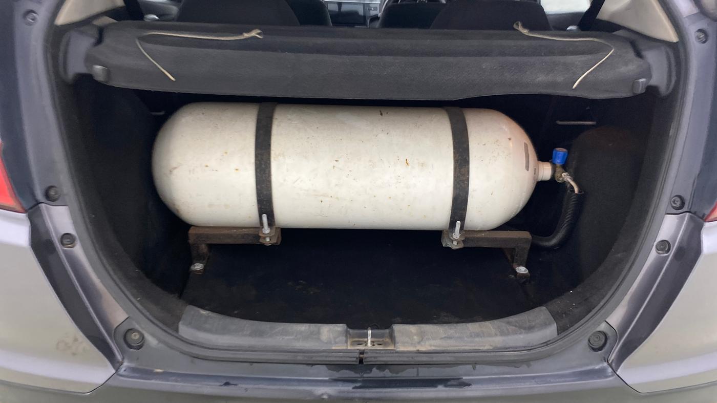 2018 Honda WR-V 1.2L I-VTEC VX MT, CNG, Manual, 84,427 km, Boot Inside