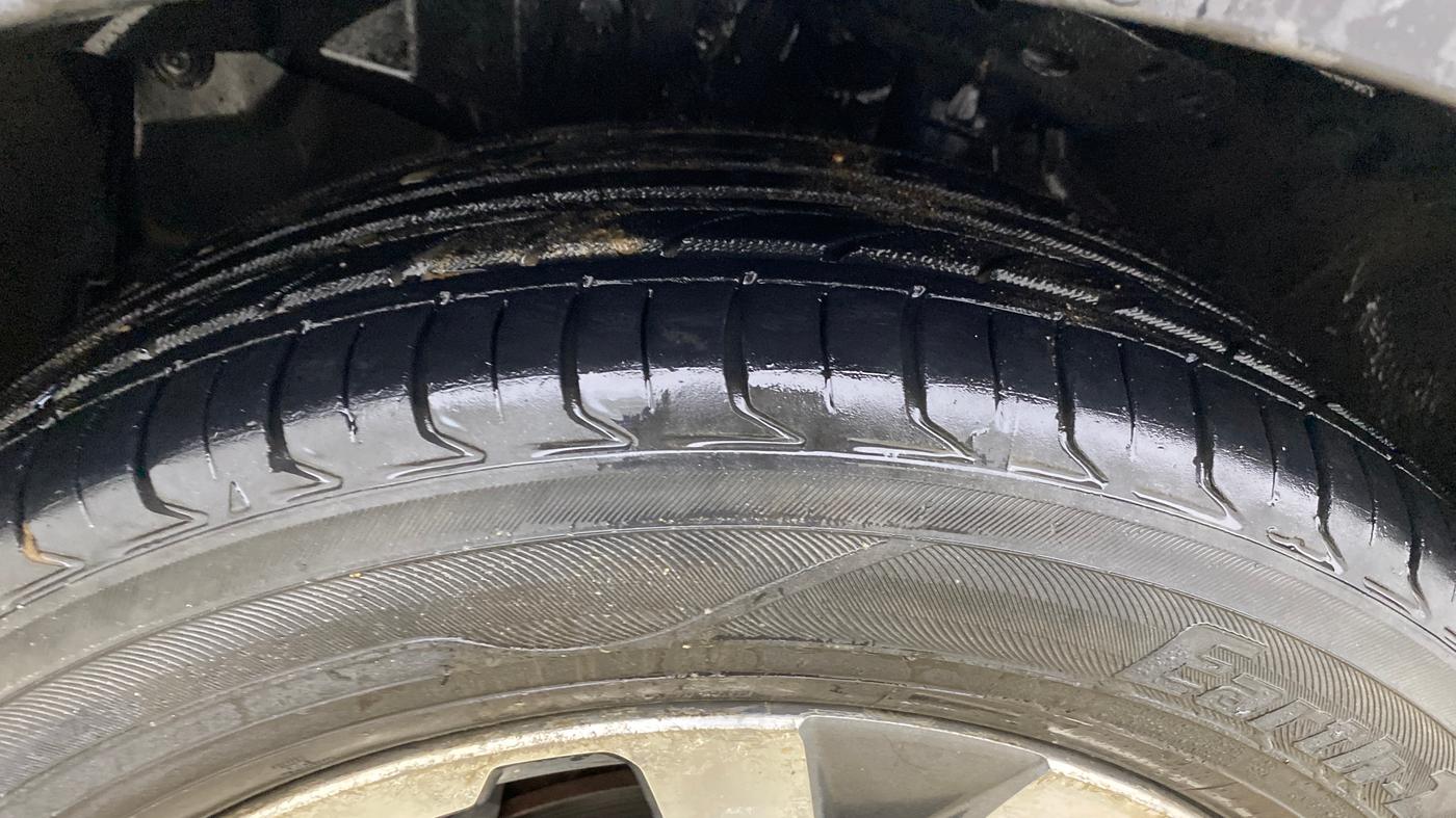 2018 Honda WR-V 1.2L I-VTEC VX MT, CNG, Manual, 84,427 km, Left Front Tyre Tread