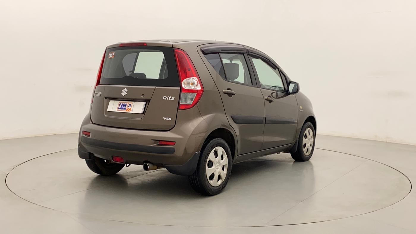 2011 Maruti Ritz VDI, Diesel, Manual, 1,33,548 km, Right Back Diagonal