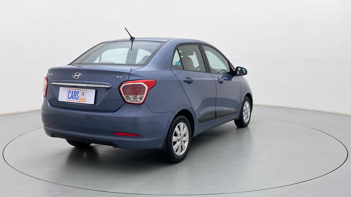 2015 Hyundai Xcent SX 1.2, Petrol, Manual, 94,845 km, Right Back Diagonal