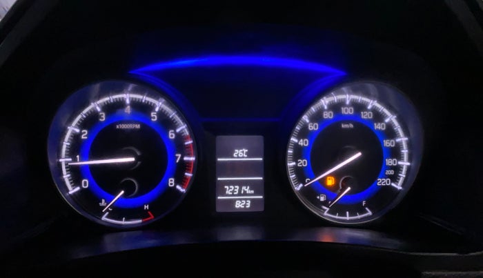 2017 Maruti Baleno DELTA PETROL 1.2, Petrol, Manual, 72,310 km, Odometer Image