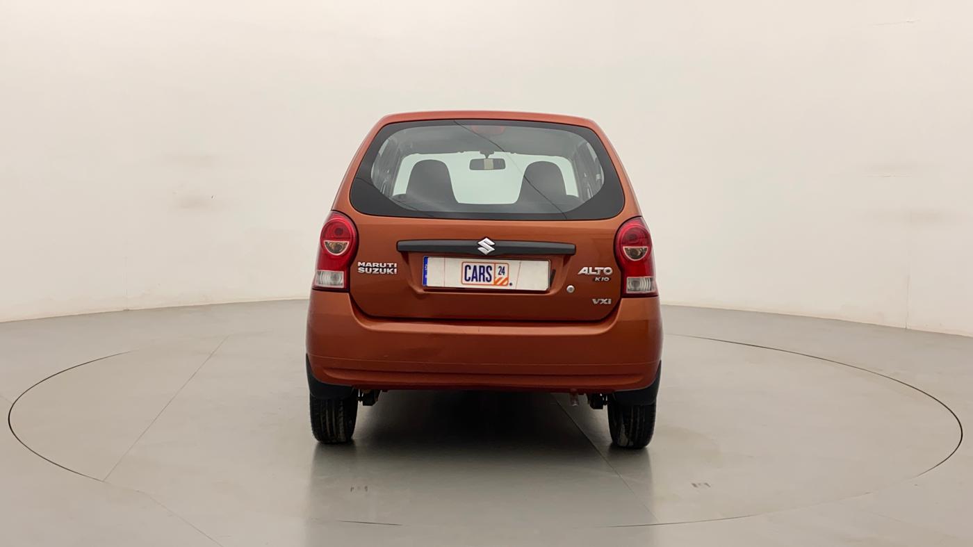 2011 Maruti Alto K10 VXI, Petrol, Manual, 37,776 km, Back/Rear