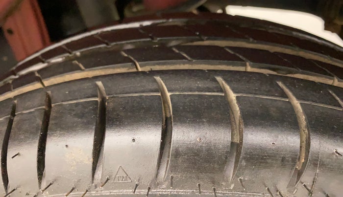 2011 Maruti Alto K10 VXI, Petrol, Manual, 37,776 km, Left Rear Tyre Tread