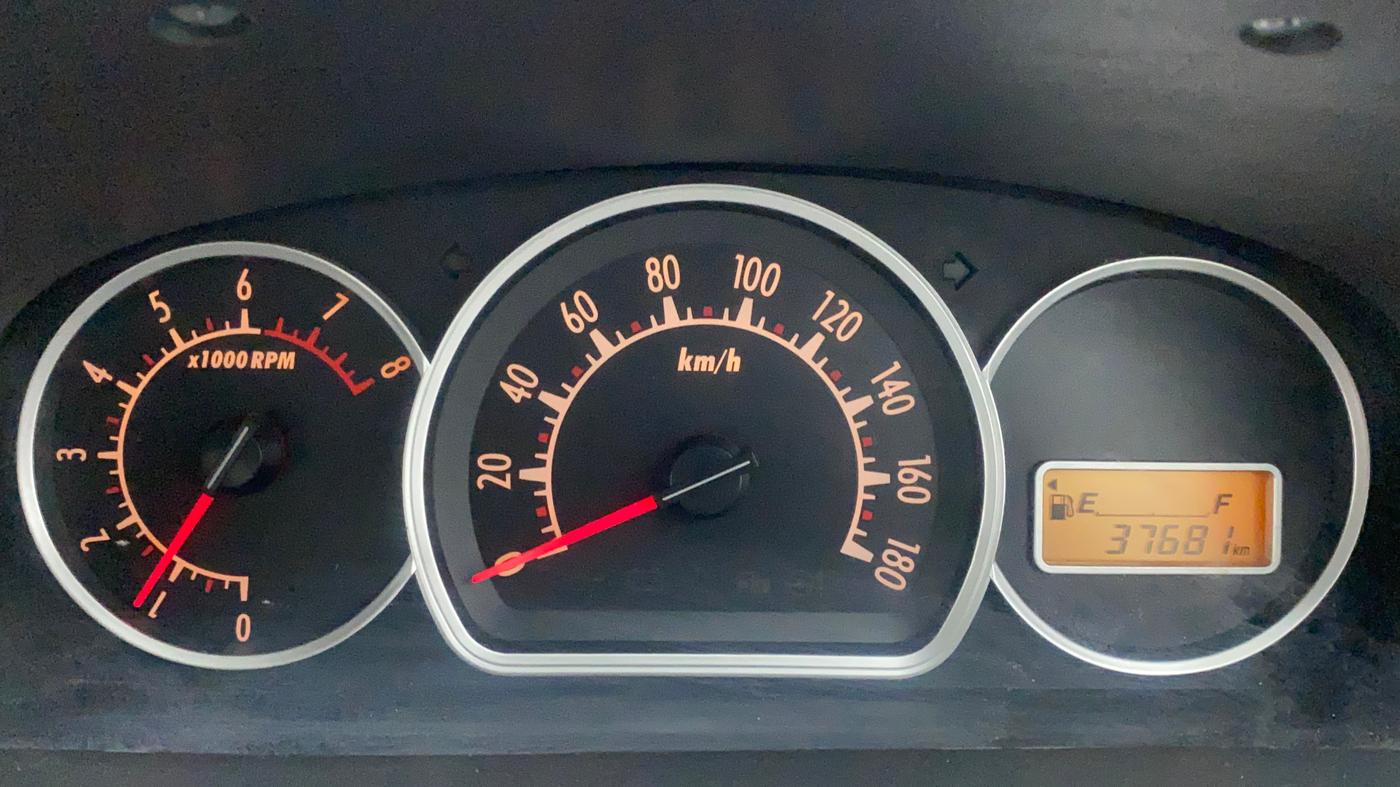 2011 Maruti Alto K10 VXI, Petrol, Manual, 37,776 km, Odometer Image