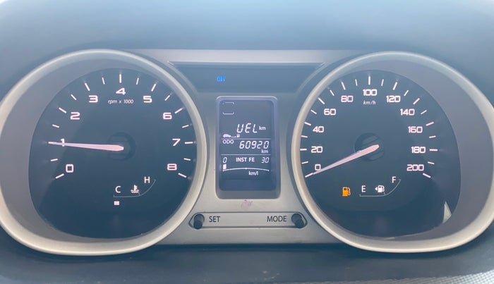 2017 Tata Tiago XZ PETROL, Petrol, Manual, 60,883 km, Odometer Image