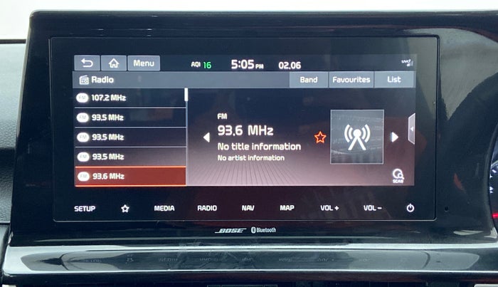 2020 KIA SELTOS GTX + AT PETROL, Petrol, Automatic, 9,417 km, Infotainment System