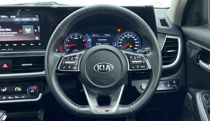 2020 KIA SELTOS GTX + AT PETROL, Petrol, Automatic, 9,417 km, Steering Wheel Close Up