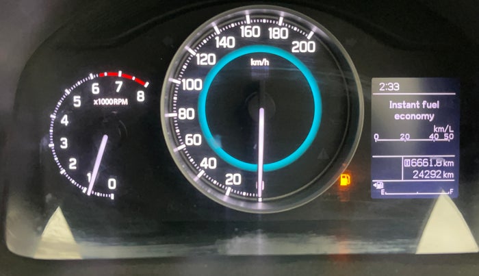 2018 Maruti IGNIS DELTA 1.2, Petrol, Manual, 24,292 km, Odometer Image