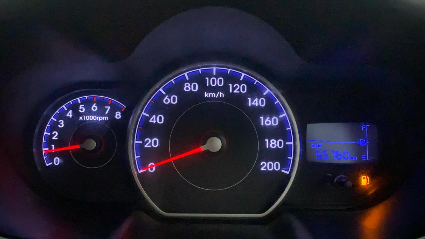 2015 Hyundai i10 MAGNA 1.1, Petrol, Manual, 55,760 km, Odometer Image