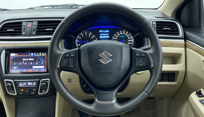 2020 Maruti Ciaz ALPHA 1.5 MT VTVT SHVS, Petrol, Manual, 5,814 km, Steering Wheel Close Up