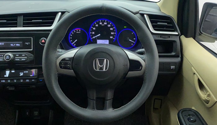 2017 Honda Brio S MT, Petrol, Manual, 46,375 km, Steering Wheel Close Up