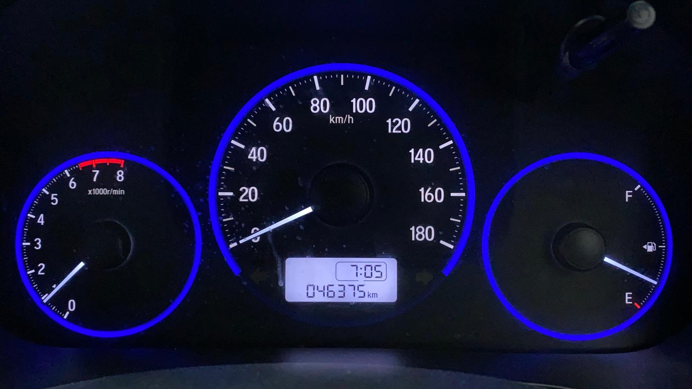 2017 Honda Brio S MT, Petrol, Manual, 46,375 km, Odometer Image