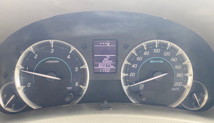 2016 Maruti Ertiga ZDI SHVS, Diesel, Manual, 60,376 km, Odometer Image