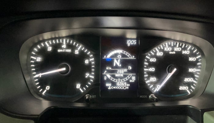 2022 Tata PUNCH  ACCOMPLISHED AMT CAMO EDITION, Petrol, Automatic, 16,069 km, Odometer Image