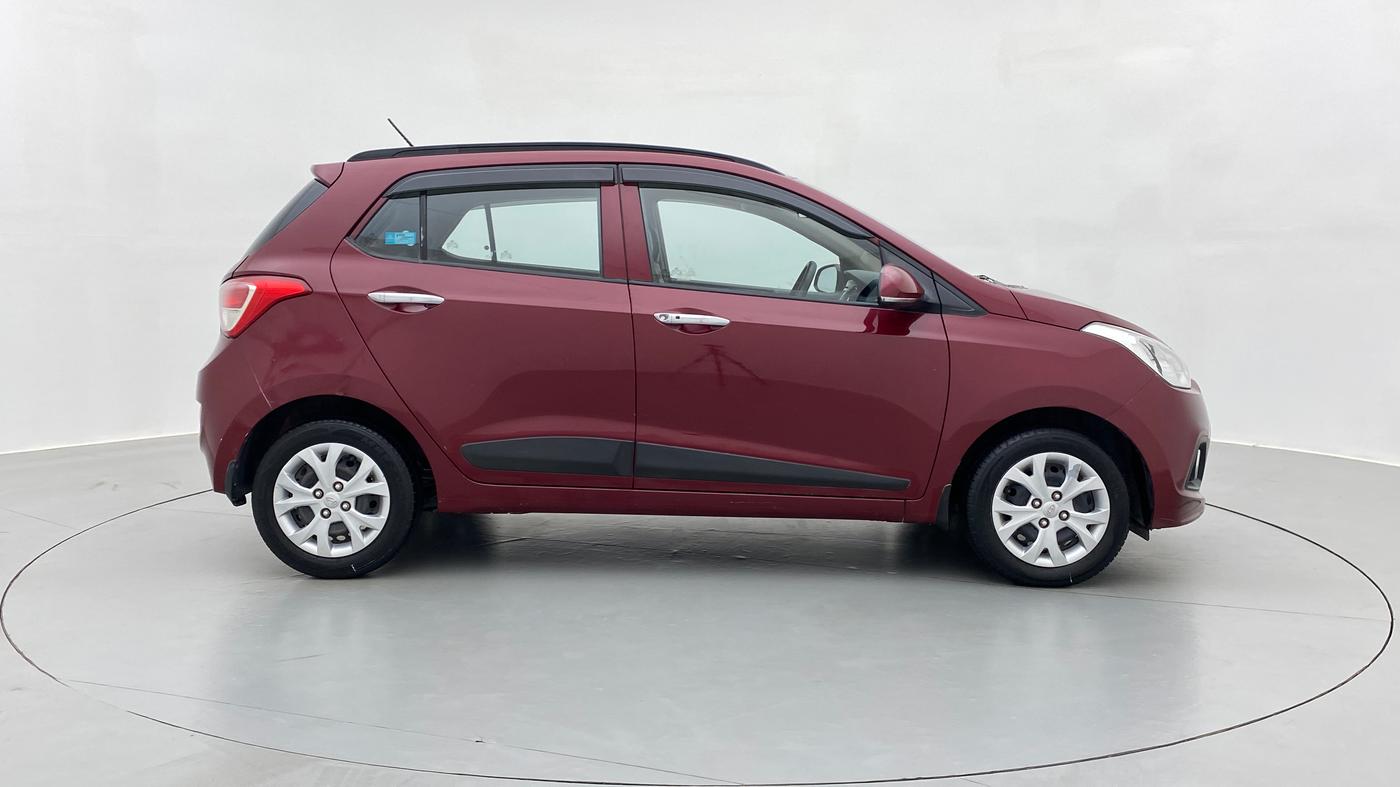 2014 Hyundai Grand i10 SPORTZ 1.2 KAPPA VTVT, Petrol, Manual, 33,629 km, Right Side View