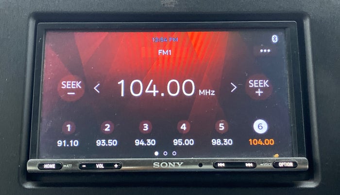 2020 Maruti IGNIS SIGMA 1.2 K12, Petrol, Manual, 4,968 km, Infotainment System