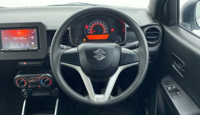 2020 Maruti IGNIS SIGMA 1.2 K12, Petrol, Manual, 4,968 km, Steering Wheel Close-up