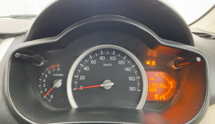2020 Maruti Celerio VXI (O) CNG, CNG, Manual, 1,15,376 km, Odometer Image