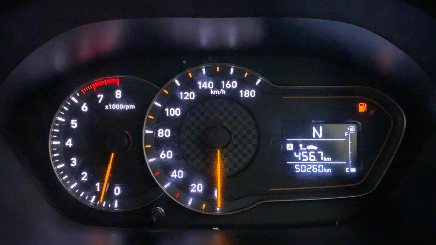 2019 Hyundai NEW SANTRO SPORTZ AMT, Petrol, Automatic, 50,260 km, Odometer Image
