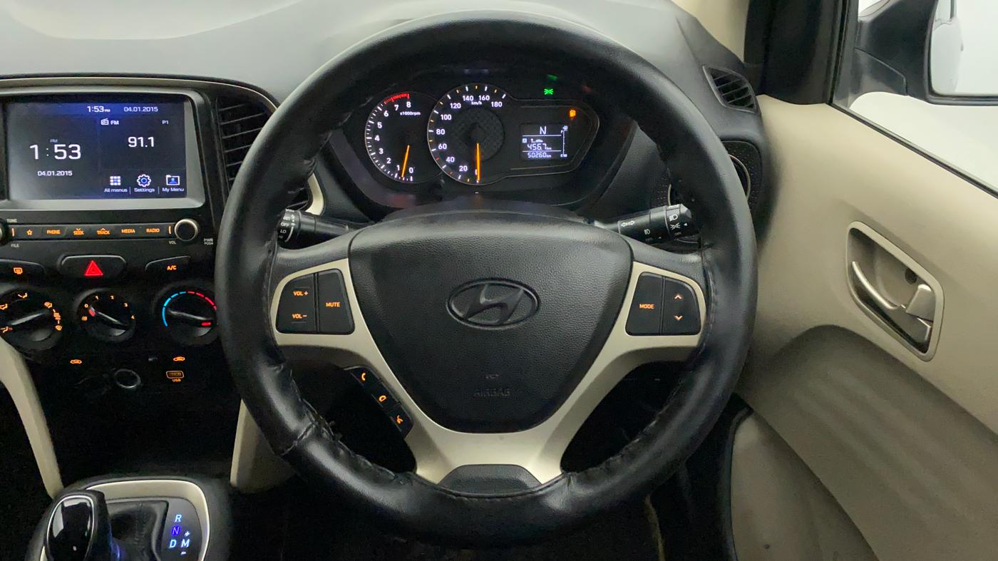 2019 Hyundai NEW SANTRO SPORTZ AMT, Petrol, Automatic, 50,260 km, Steering Wheel Close Up