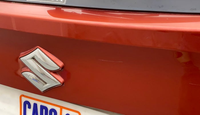 2017 Maruti IGNIS ALPHA 1.2 AMT, Petrol, Automatic, 70,510 km, Dicky (Boot door) - Minor scratches