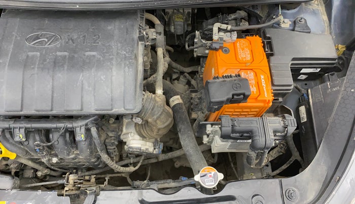 2022 Hyundai GRAND I10 NIOS SPORTZ AMT 1.2 KAPPA VTVT, Petrol, Automatic, 32,622 km, Engine View - Left