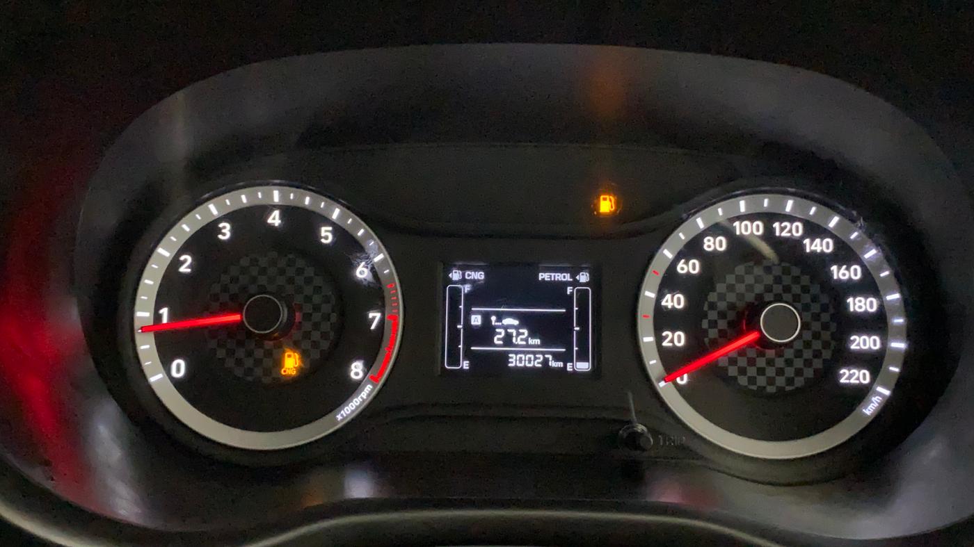 2022 Hyundai AURA S 1.2 CNG, CNG, Manual, 30,035 km, Odometer Image