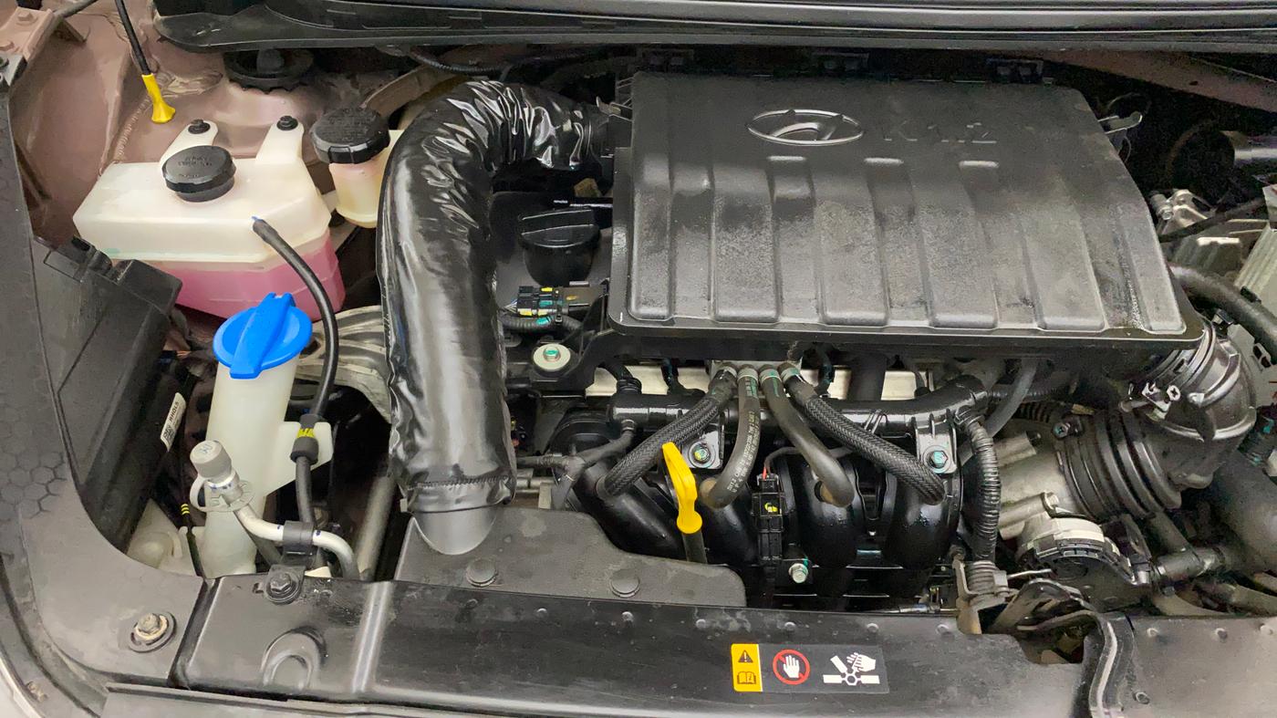2022 Hyundai AURA S 1.2 CNG, CNG, Manual, 30,035 km, Engine View - Right