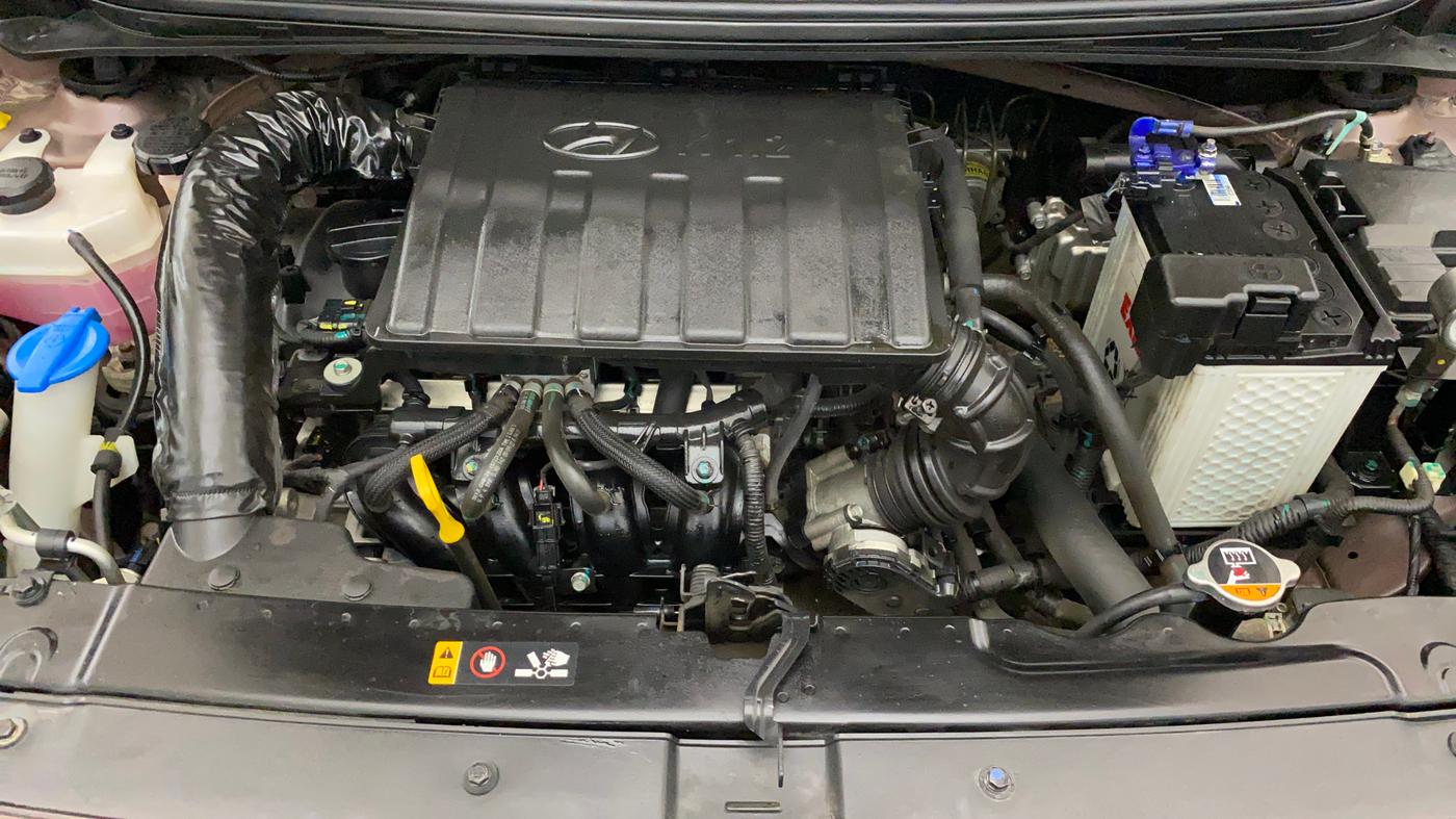 2022 Hyundai AURA S 1.2 CNG, CNG, Manual, 30,035 km, Engine View