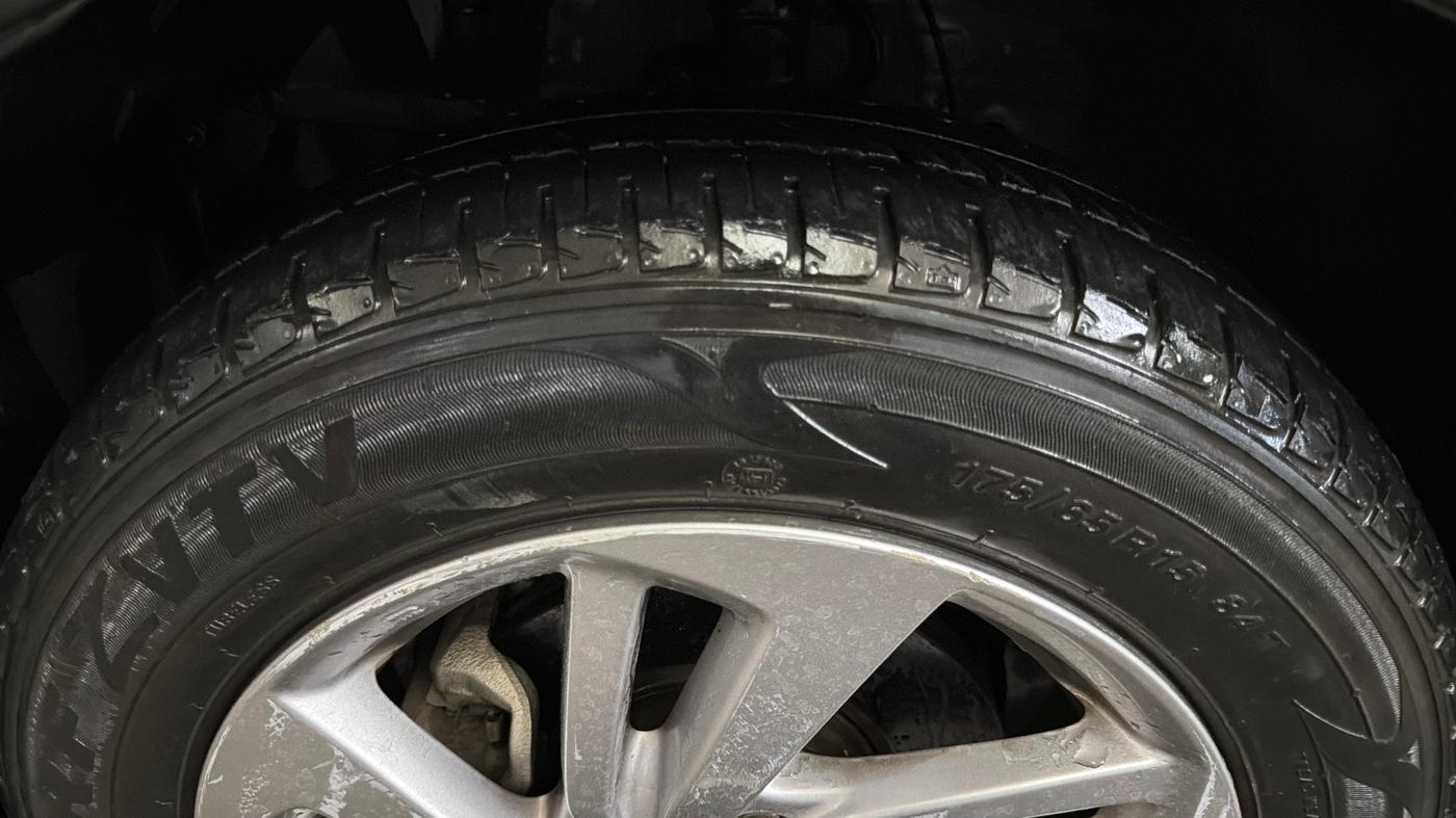 2022 Honda Jazz 1.2L I-VTEC VX CVT, Petrol, Automatic, 16,917 km, Left Front Tyre Tread
