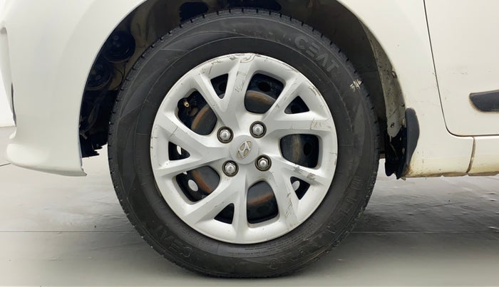 2017 Hyundai Grand i10 SPORTZ 1.2 KAPPA VTVT, Petrol, Manual, 58,290 km, Left Front Wheel