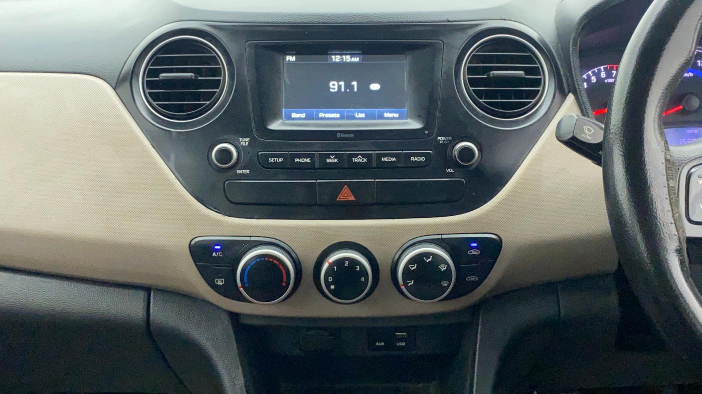 2017 Hyundai Grand i10 SPORTZ 1.2 KAPPA VTVT, Petrol, Manual, 58,290 km, Air Conditioner