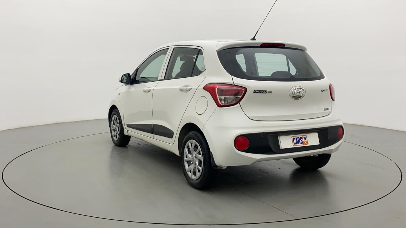 2017 Hyundai Grand i10 SPORTZ 1.2 KAPPA VTVT, Petrol, Manual, 58,290 km, Left Back Diagonal