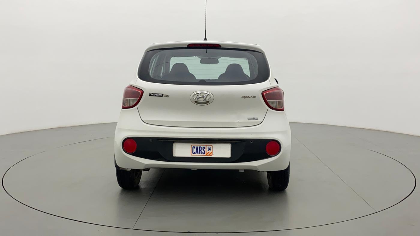 2017 Hyundai Grand i10 SPORTZ 1.2 KAPPA VTVT, Petrol, Manual, 58,290 km, Back/Rear