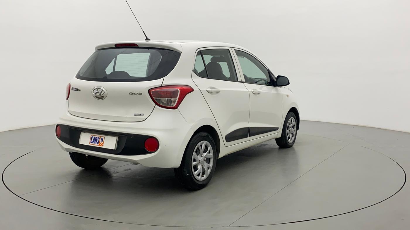 2017 Hyundai Grand i10 SPORTZ 1.2 KAPPA VTVT, Petrol, Manual, 58,290 km, Right Back Diagonal