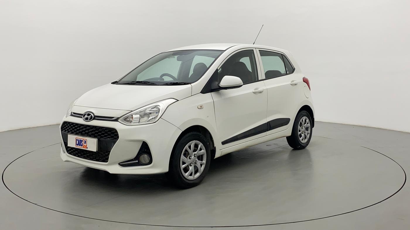 2017 Hyundai Grand i10 SPORTZ 1.2 KAPPA VTVT, Petrol, Manual, 58,290 km, Left Front Diagonal