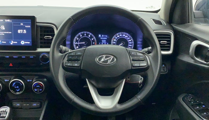 2021 Hyundai VENUE SX 1.0 TURBO IMT, Petrol, Manual, 50,568 km, Steering Wheel Close Up