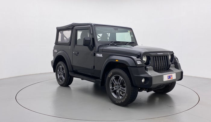 2021 Mahindra Thar LX  P 4WD AT CONVERTIBLE, Petrol, Automatic, 12,421 km, Right Front Diagonal